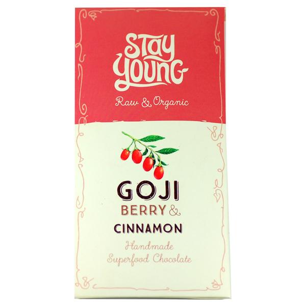 Šokolāde ar godži ogām un kanēli 44g