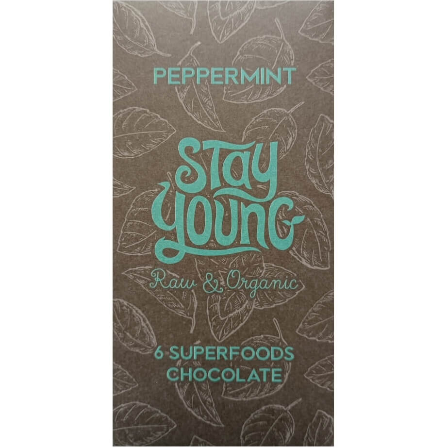 Toasted chocolate with mint - coconut sugar