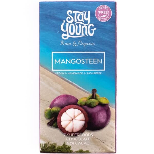 Suhkruvaba tooršokolaad mangosteeniga 44g