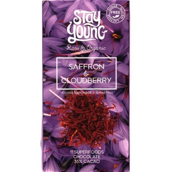 Tooršokolaad Safrani ja murakaga - suhkruvaba