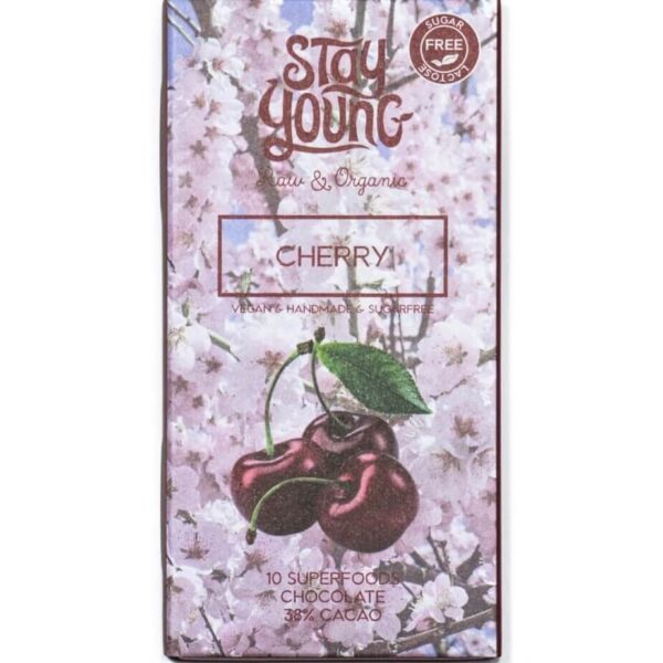 Tooršokolaad kirsiga - suhkruvaba šokolaad